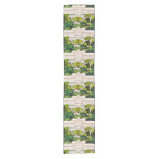 Vatican painting short table runner