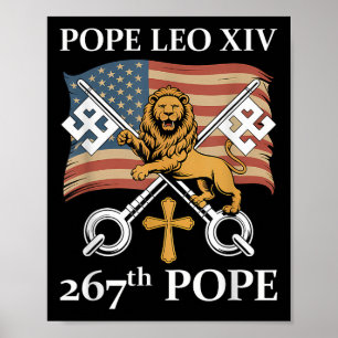 Vatican Pope Leo Xiv - The 267th Pope  Poster