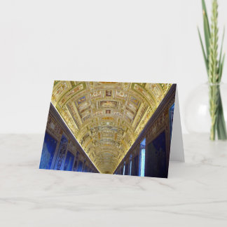 vatican roof long holiday card