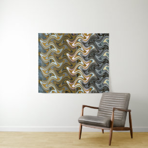 Vatican Stairs Wavy Abstract, 2014   SVP Images Tapestry