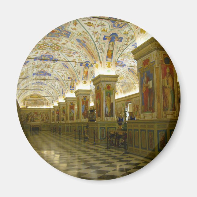 vaticani museum magnet (Front)