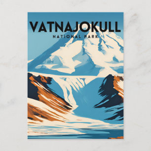 Vatnajokull National Park Postcard