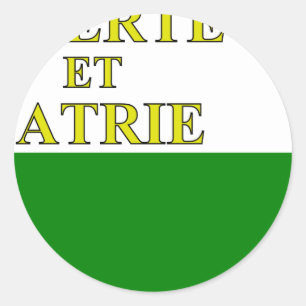 Vaud, Switzerland Classic Round Sticker