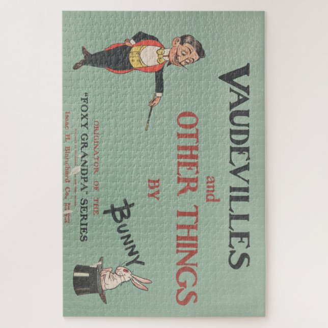 Vaudeville and Other Things by Rupert Bunny  Jigsaw Puzzle (Vertical)