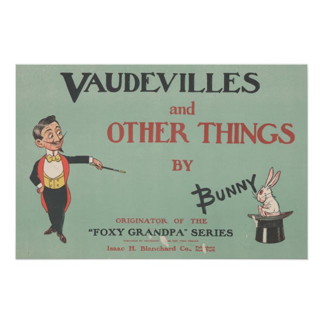 Vaudeville and Other Things by Rupert Bunny  Poster (Front)