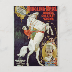 Vaudeville, Circus shows Postcard