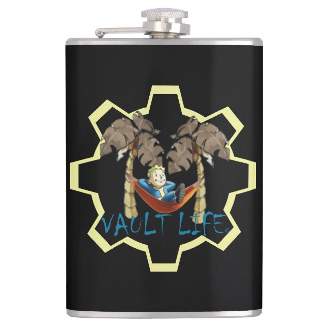 Vault Life Flask (Front)