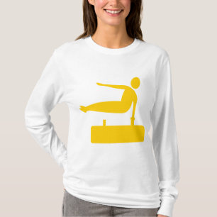 Vaulting Figure - Amber T-Shirt