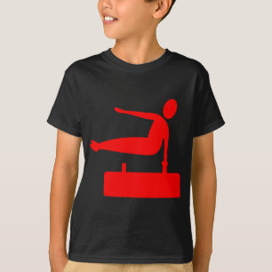 Vaulting Figure - Red T-Shirt