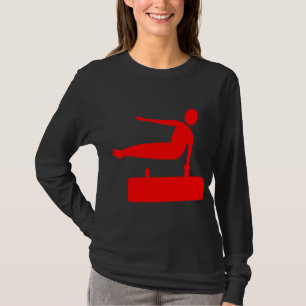Vaulting Figure - Red T-Shirt