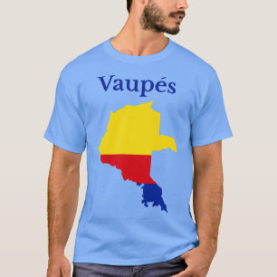 Vaupes Department Map Colombia T-Shirt