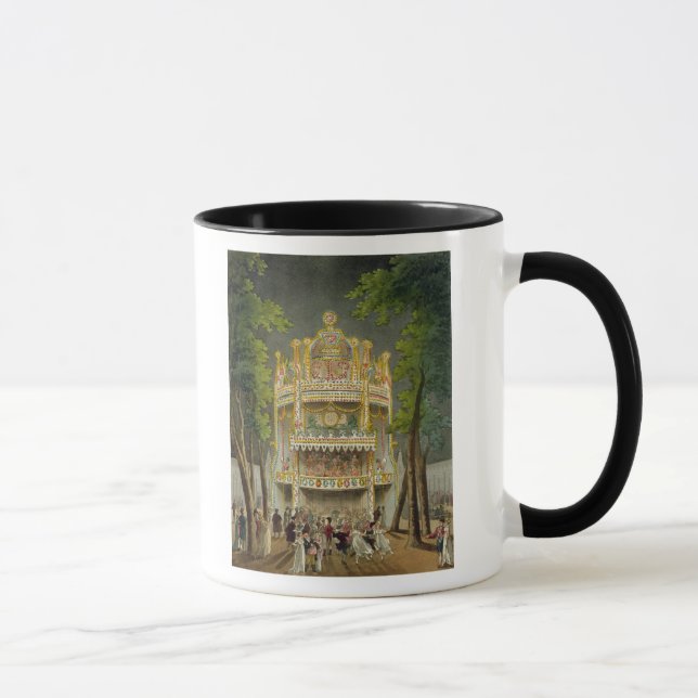Vauxhall gardens, 1808 mug (Right)