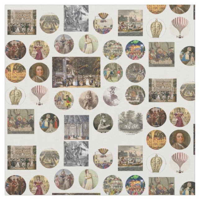 Vauxhall Gardens Fabric (Close Up)