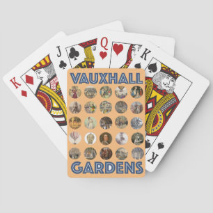 Vauxhall Gardens Poker Set Playing Cards