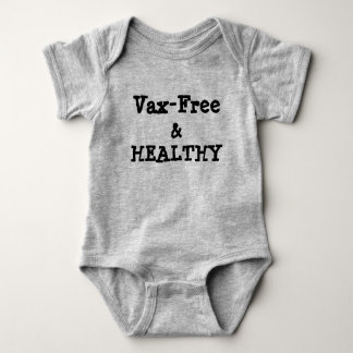 Vax-Free and Healthy Baby Bodysuit