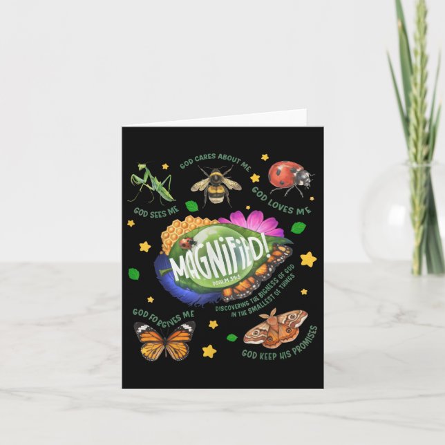 Vbs 2025 Magnified Smallest Insects Adventure Chri Card (Front)