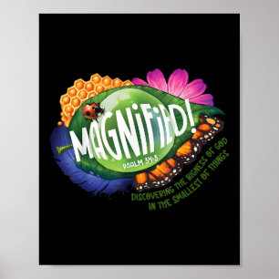 Vbs 2025 Magnified Smallest Insects Adventure Psal Poster