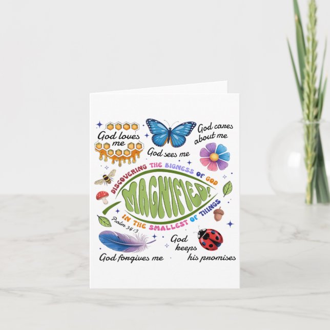 Vbs 2025 Magnified Smallest Insects Adventure Vbs  Card (Front)