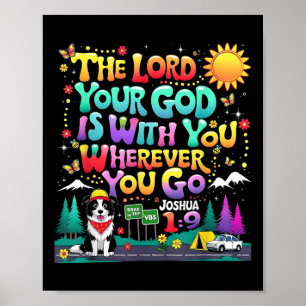 Vbs 2025 True North Road Trip The Lord Your God Ch Poster