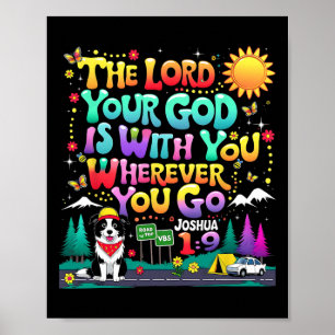 Vbs 2025 True North Road Trip The Lord Your God Ch Poster
