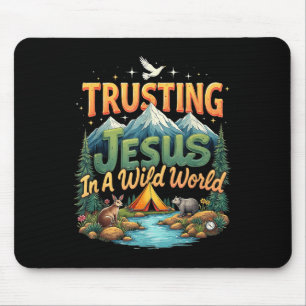 Vbs 2025 Trusting Jesus Camp Christian Summer True Mouse Pad