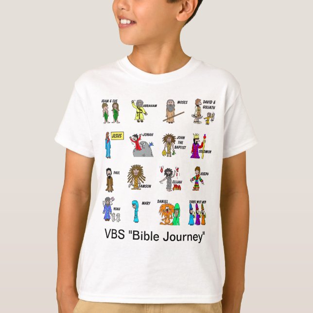 VBS Bible Journey Shirt For Kids (Front)