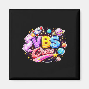 Vbs crew vacation bible school squad religious magnet