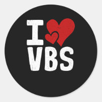 VBS I love Vacation Bible School Christian VBS Chu