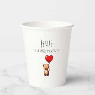 VBS Jesus puts a smile on my faith - party cup