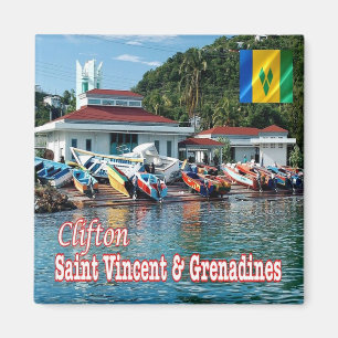 VC Saint Vincent the Grenadines Clifton Fisheries Magnet