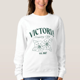 VCC Logo by Haley - Green Sweatshirt