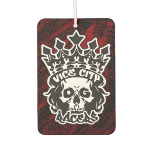 VCOG "King Skull" Logo Car Air Freshener