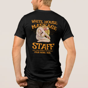 VD STD TRUMPS HAPPY FINISH MASSAGE PARLOR T X Tri-Blend SHIRT