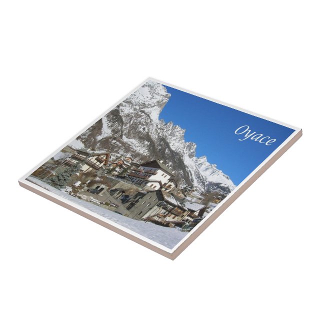 VDA019 OYACE, Aosta Valley, Italy, Tile (Side)