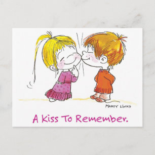 VDA-001 First Kiss Postcard