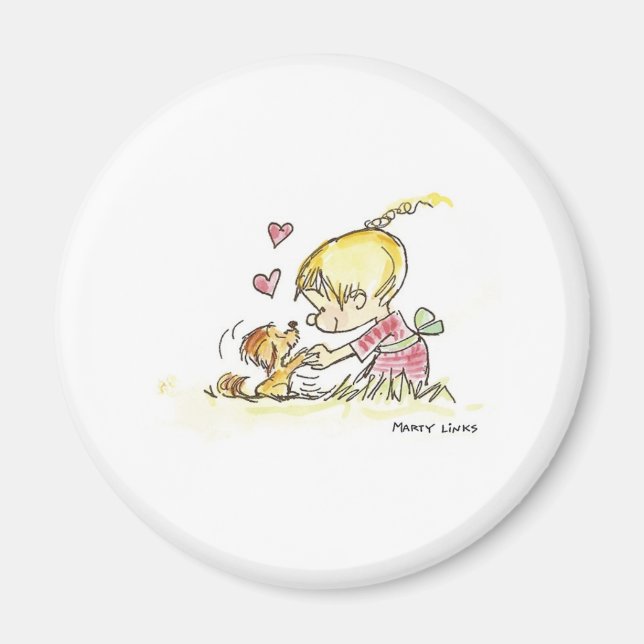 VDA-006 Doggy Devotion Magnet (Front)