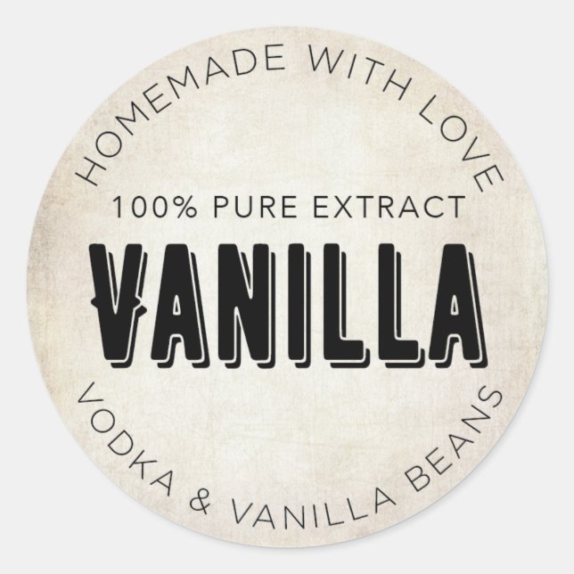 VE002_01rd Classic Round Sticker (Front)