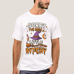 Ve Been Little Witchy Halloween Hat Broom Potion_1 T-Shirt