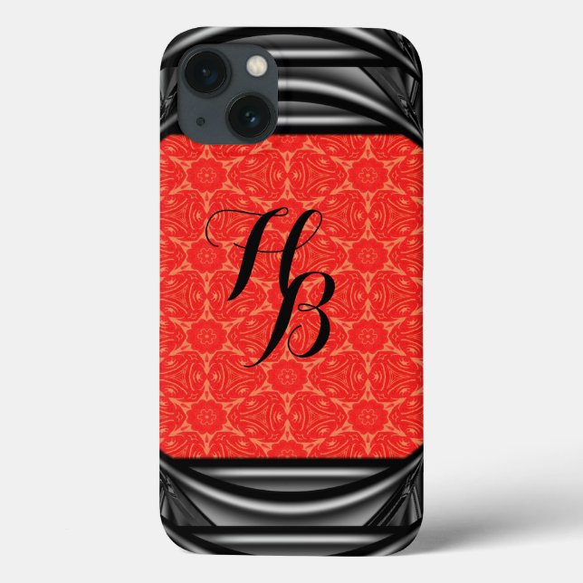Veatrice Fireside Beautiful Monogram Case-Mate iPhone Case (Back)