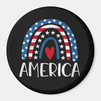 Vector 4th july american independence day (1) magnet