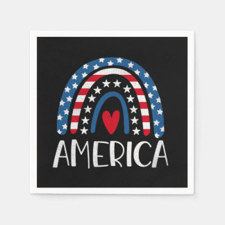 Vector 4th july american independence day (1) napkin