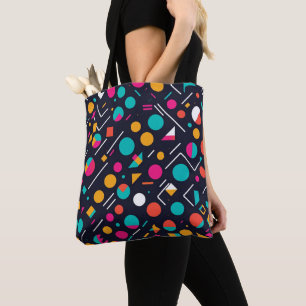 Vector Art Tote Bag: Bold Colours and Crisp Lines Bag