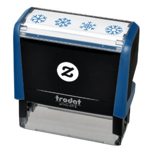 vector decor self-inking stamp