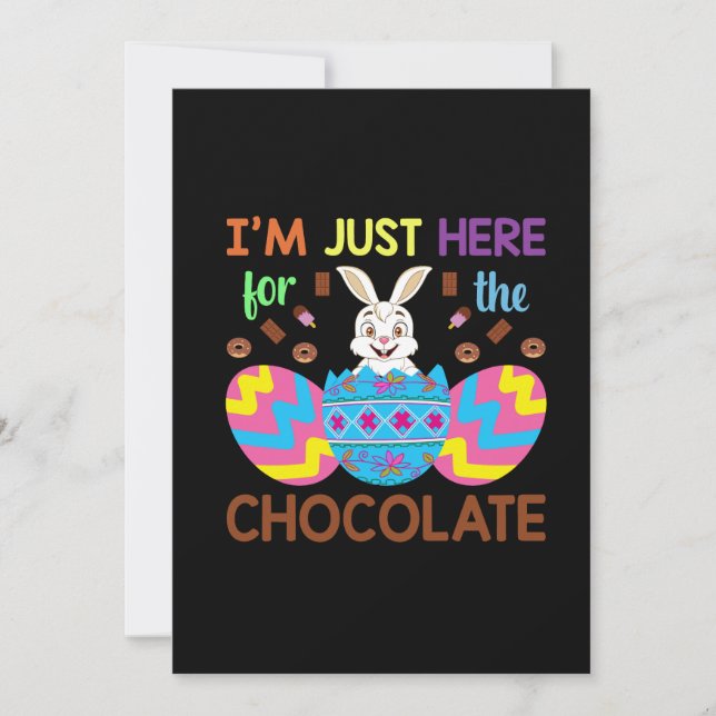 Vector easter day design save the date (Front)