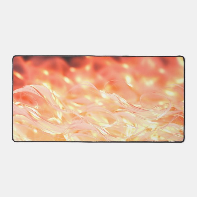 Vector Fire Ombre Desk Mat (Front)