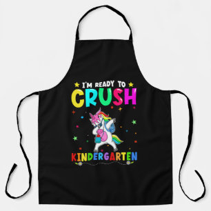 Vector grandma of the birthday unicorn t shirt des apron