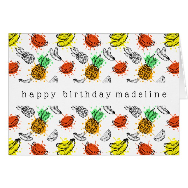 Vector Graphic Seamless Pattern (Front Horizontal)