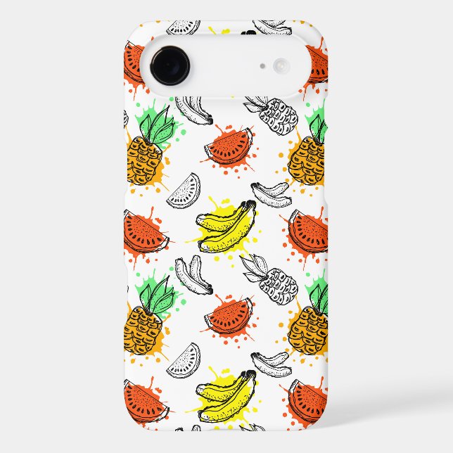 Vector Graphic Seamless Pattern Case-Mate iPhone Case (Back)