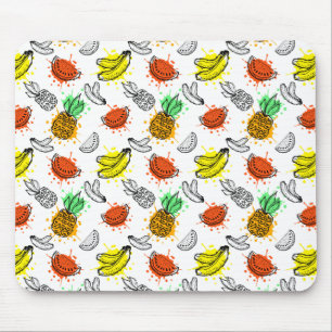 Vector Graphic Seamless Pattern Mouse Pad