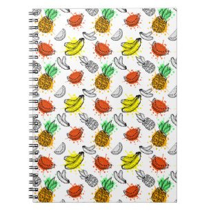 Vector Graphic Seamless Pattern Notebook